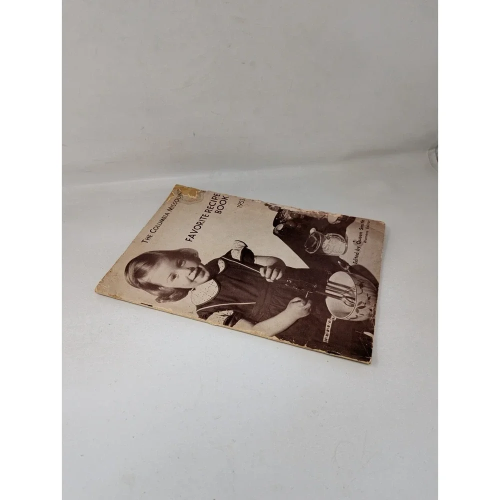 Vintage 1953 Columbia Missouri Recipe‎ Cook Book Desserts Pies House Wife 1950s